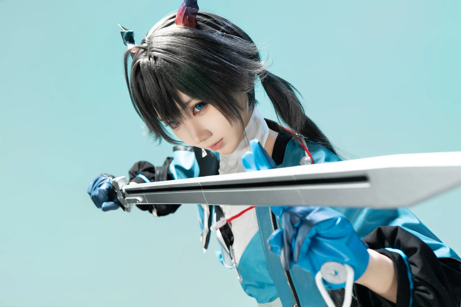 Cosplay, 角色还原, 白棚拍摄, 明日方舟终末地, 故渊离cos - 第12张