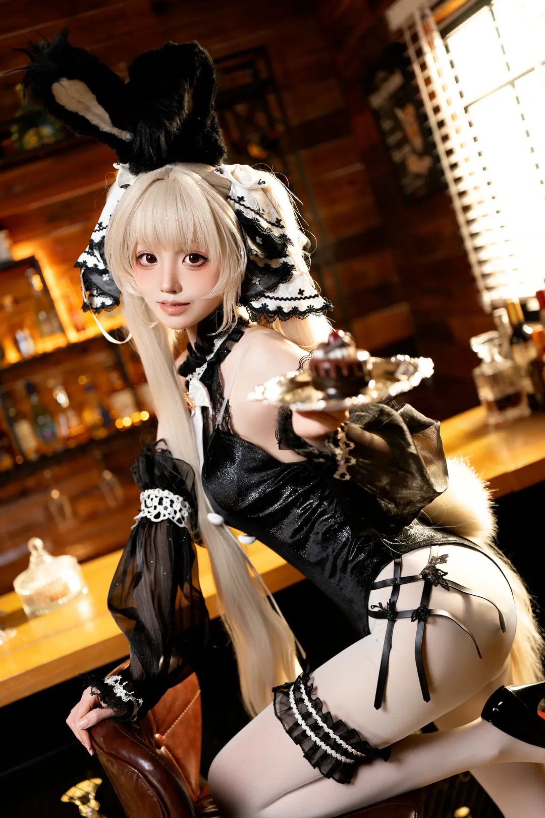 アズールレーン, コスプレ写真, バニーガール, ポーズ参考, フォーミダブル コスプレ