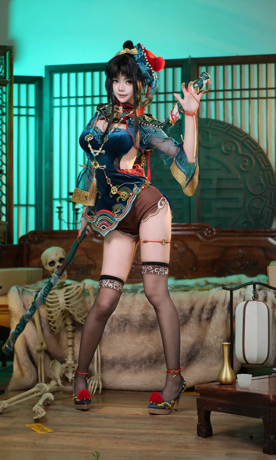 玉玲珑cos, 永劫无间, 国风cosplay, 白棚摄影, 仙侠造型