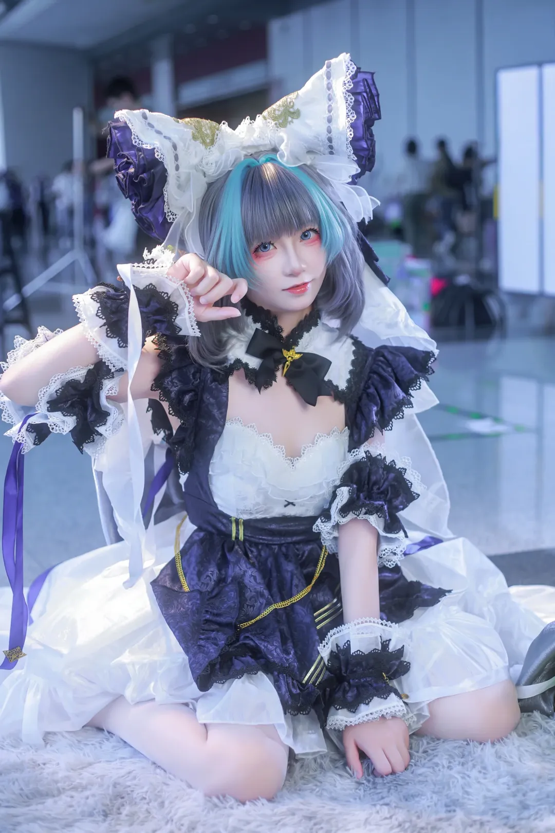 柴郡cos, 碧蓝航线, 漫展摄影, 二次元穿搭, cosplay场照 - 第2张