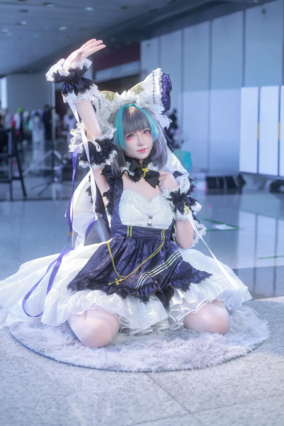 柴郡cos, 碧蓝航线, 漫展摄影, 二次元穿搭, cosplay场照 - 第4张