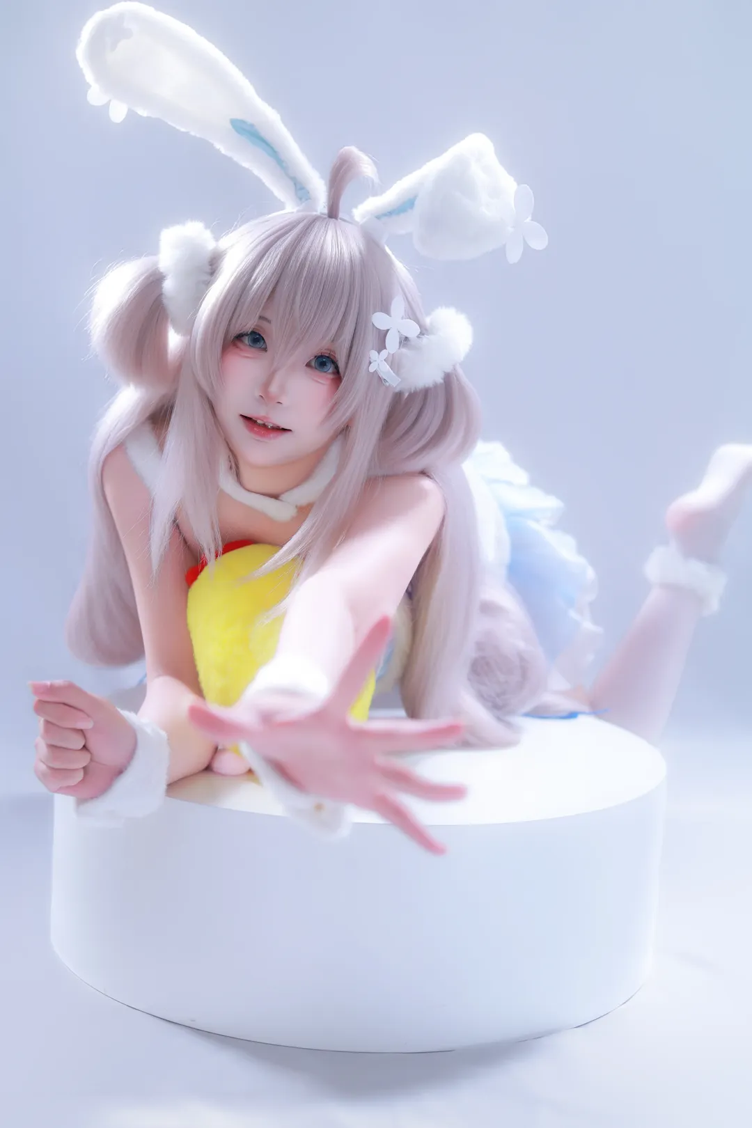 碧蓝档案, 二次元写真, cosplay穿搭, 兔女郎cosplay, 海风兔兔cos - 第1张