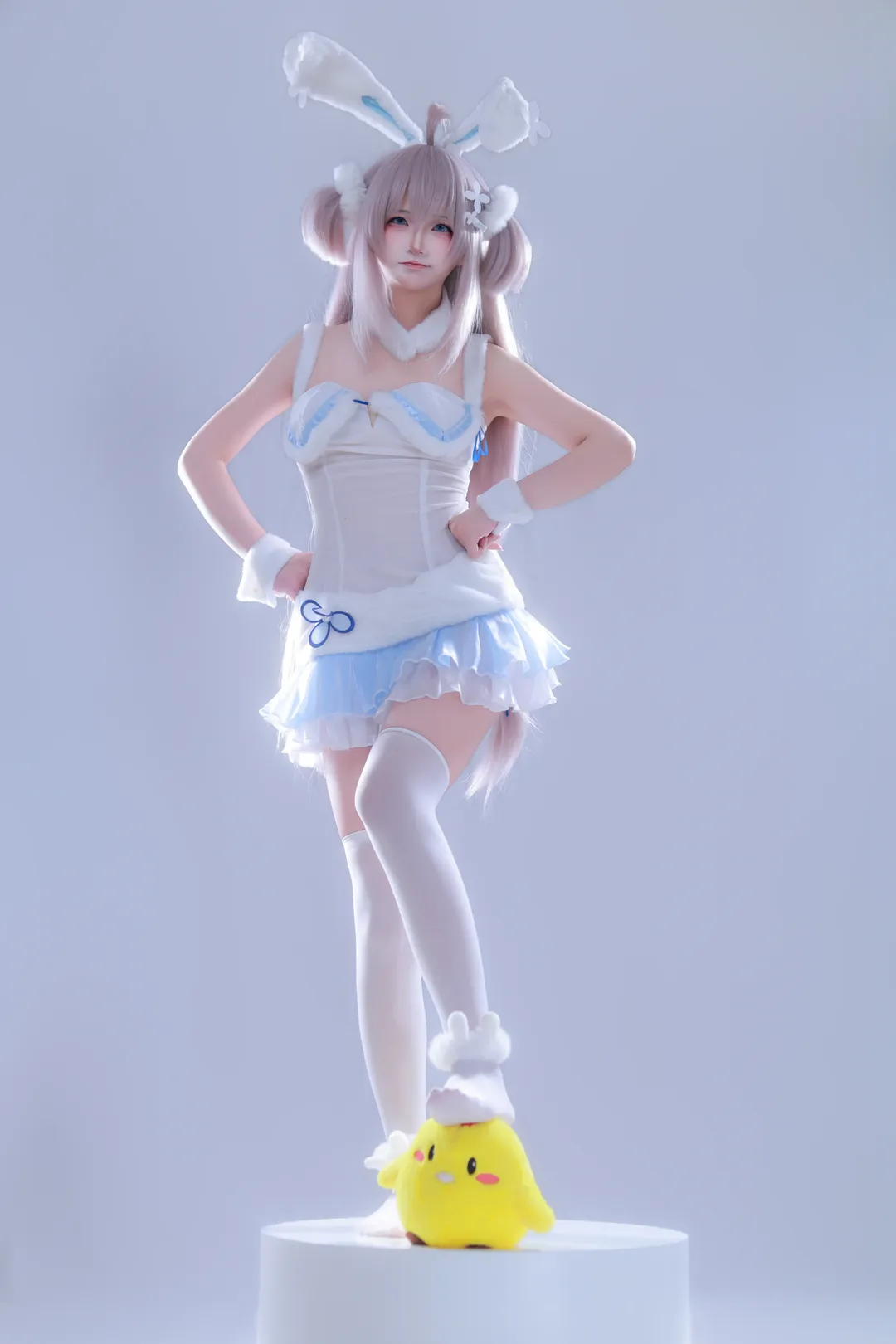 碧蓝档案, 二次元写真, cosplay穿搭, 兔女郎cosplay, 海风兔兔cos