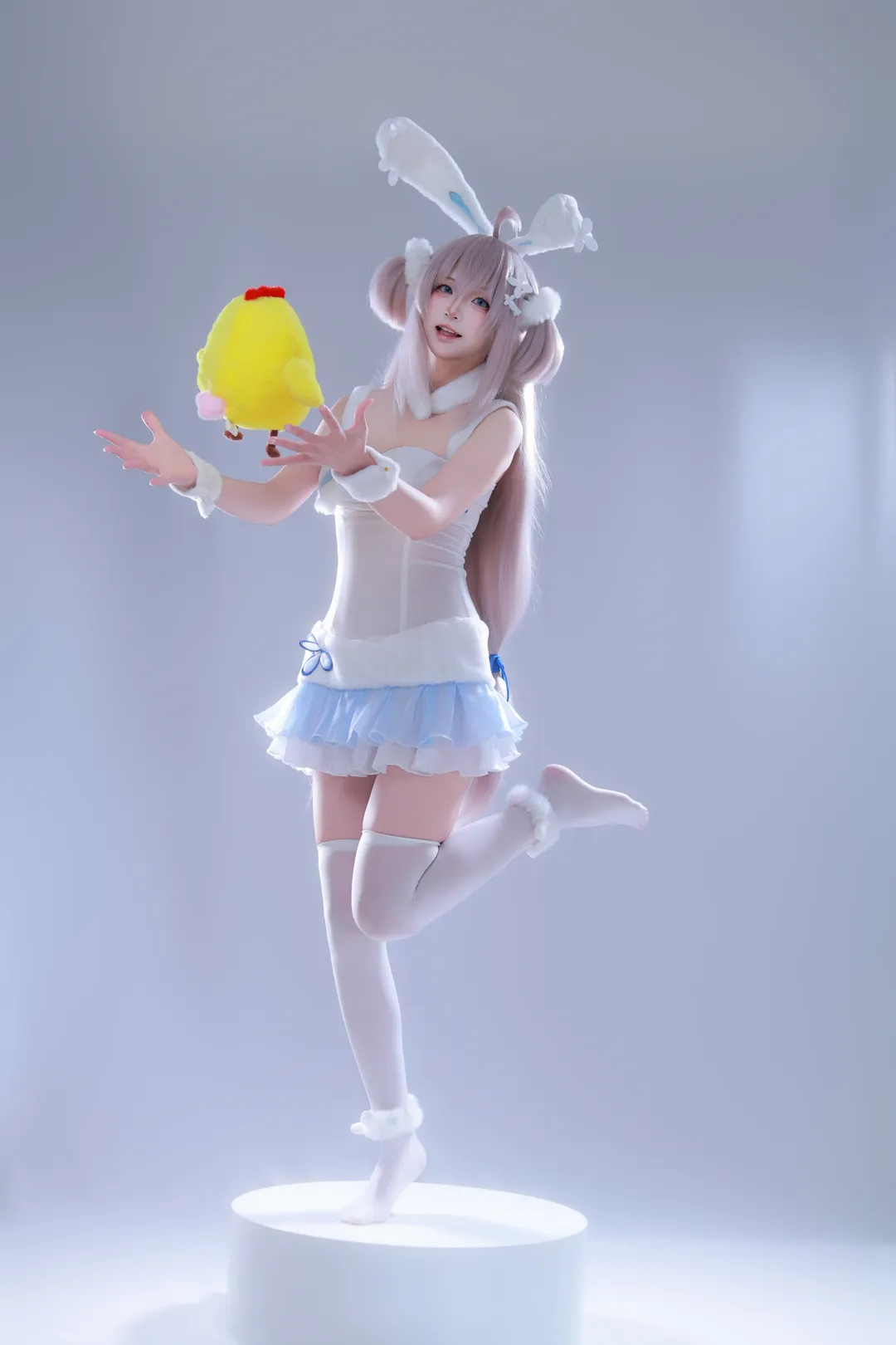 碧蓝档案, 二次元写真, cosplay穿搭, 兔女郎cosplay, 海风兔兔cos - 第5张