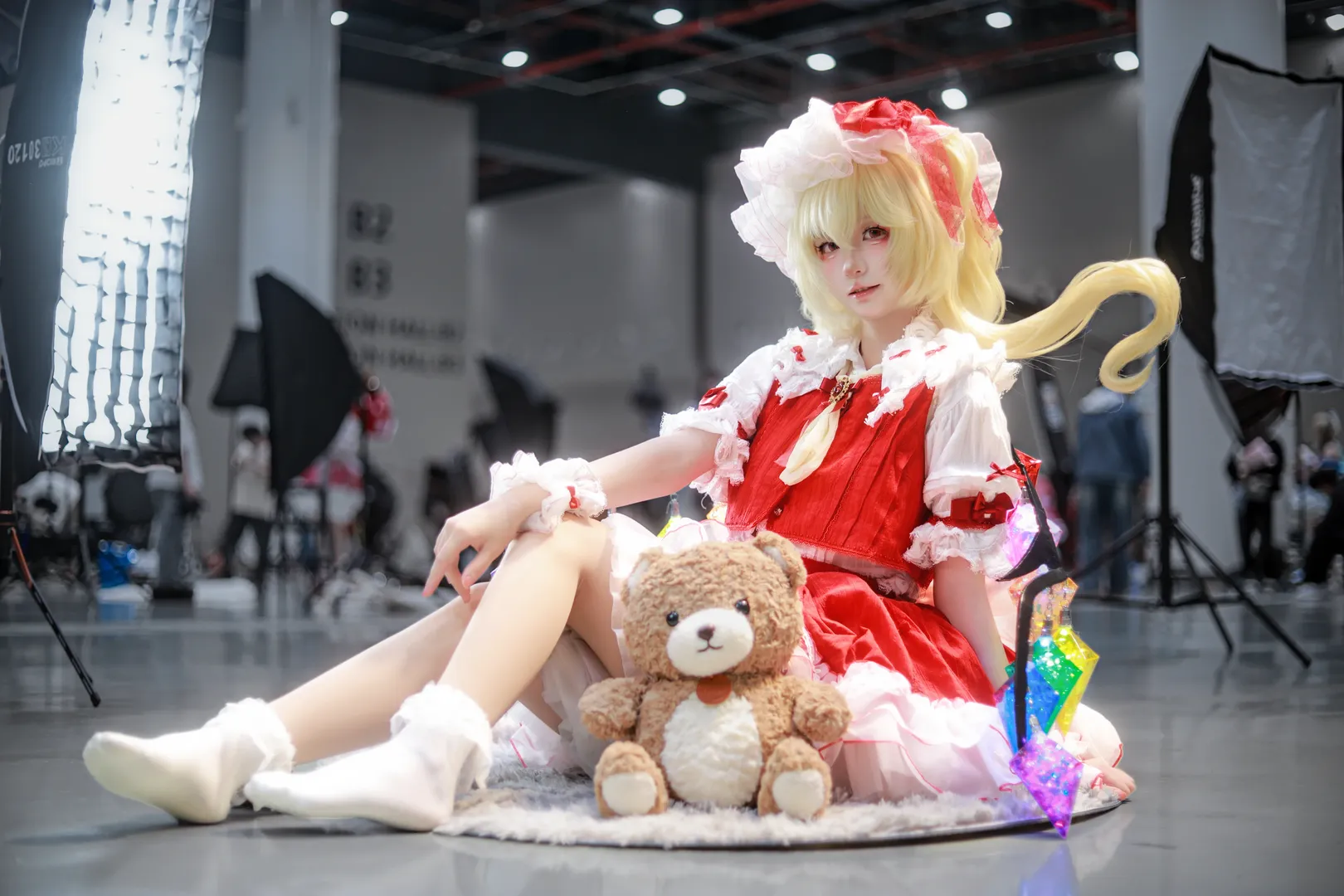 东方Project, 漫展返图, 红魔馆, 二次元cos, 芙兰朵露cos - 第2张