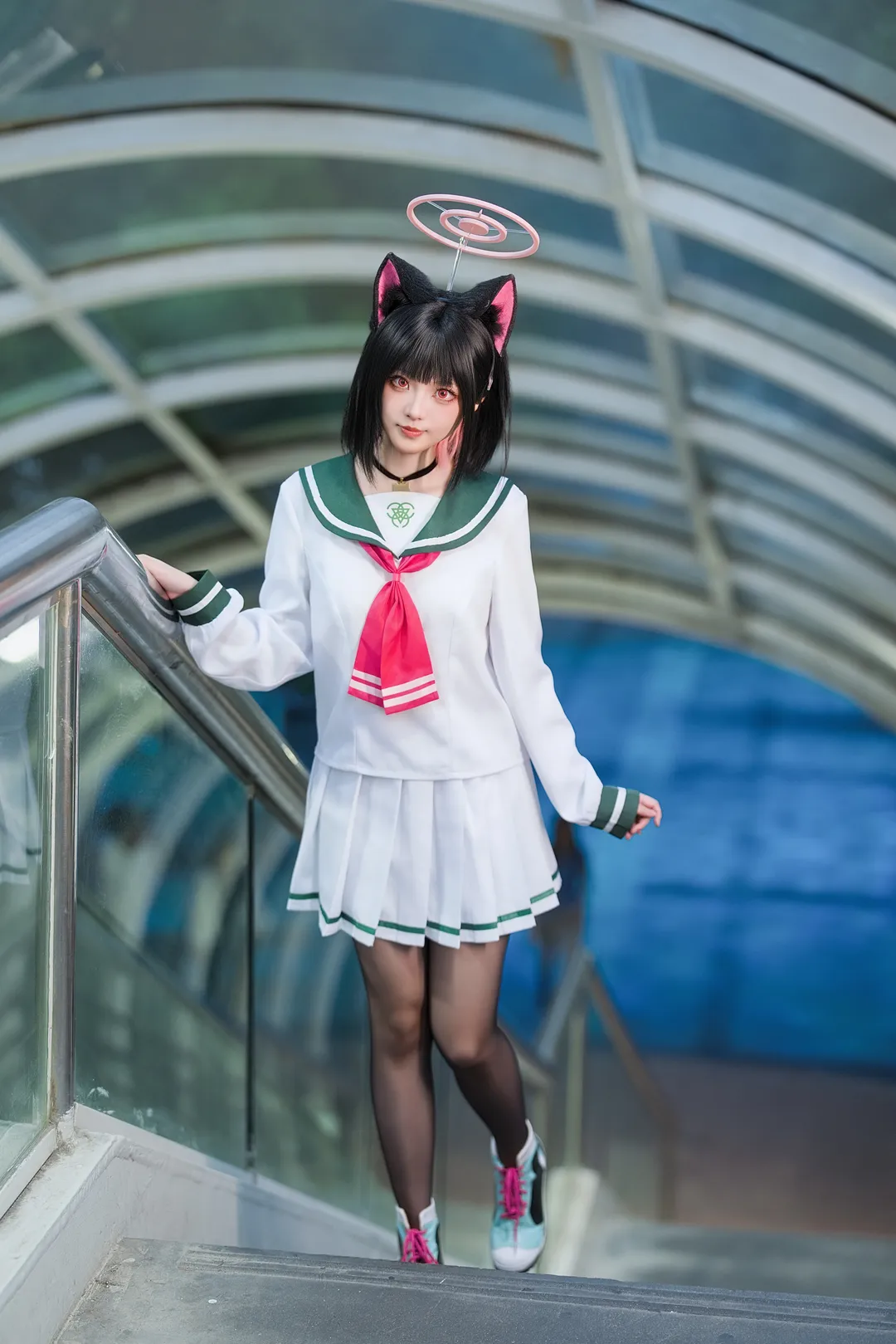cosplay, 蔚蓝档案, 杏山和纱cos, jk, cos摄影 - 第3张