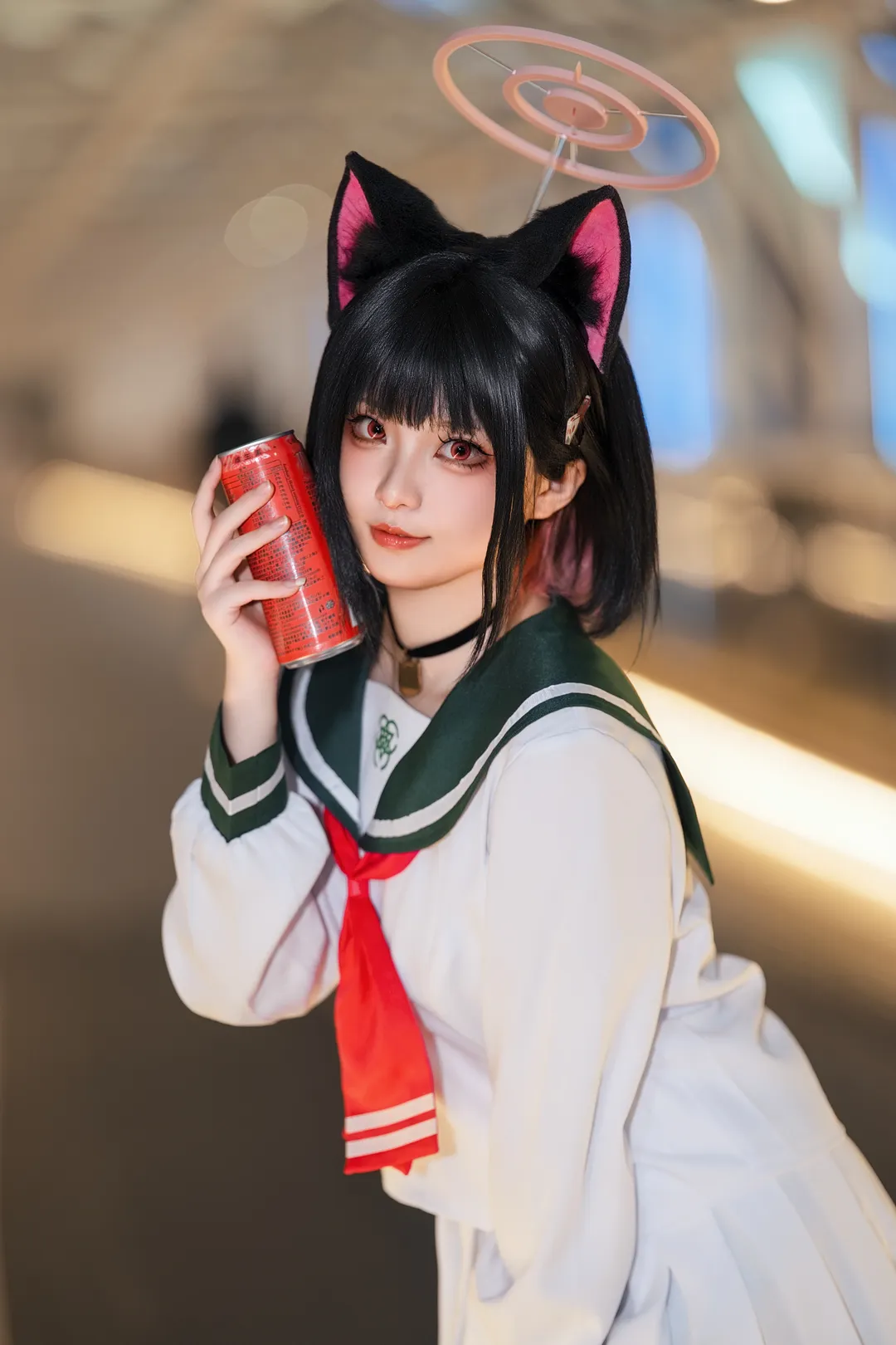 cosplay, 蔚蓝档案, 杏山和纱cos, jk, cos摄影 - 第5张