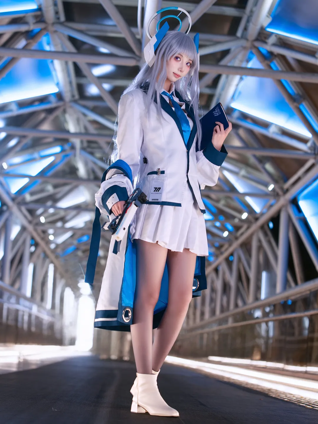 ブルーアーカイブ, ブルーアーカイブ, インダストリアルスタイル, ノア コスプレ, コスプレ撮影