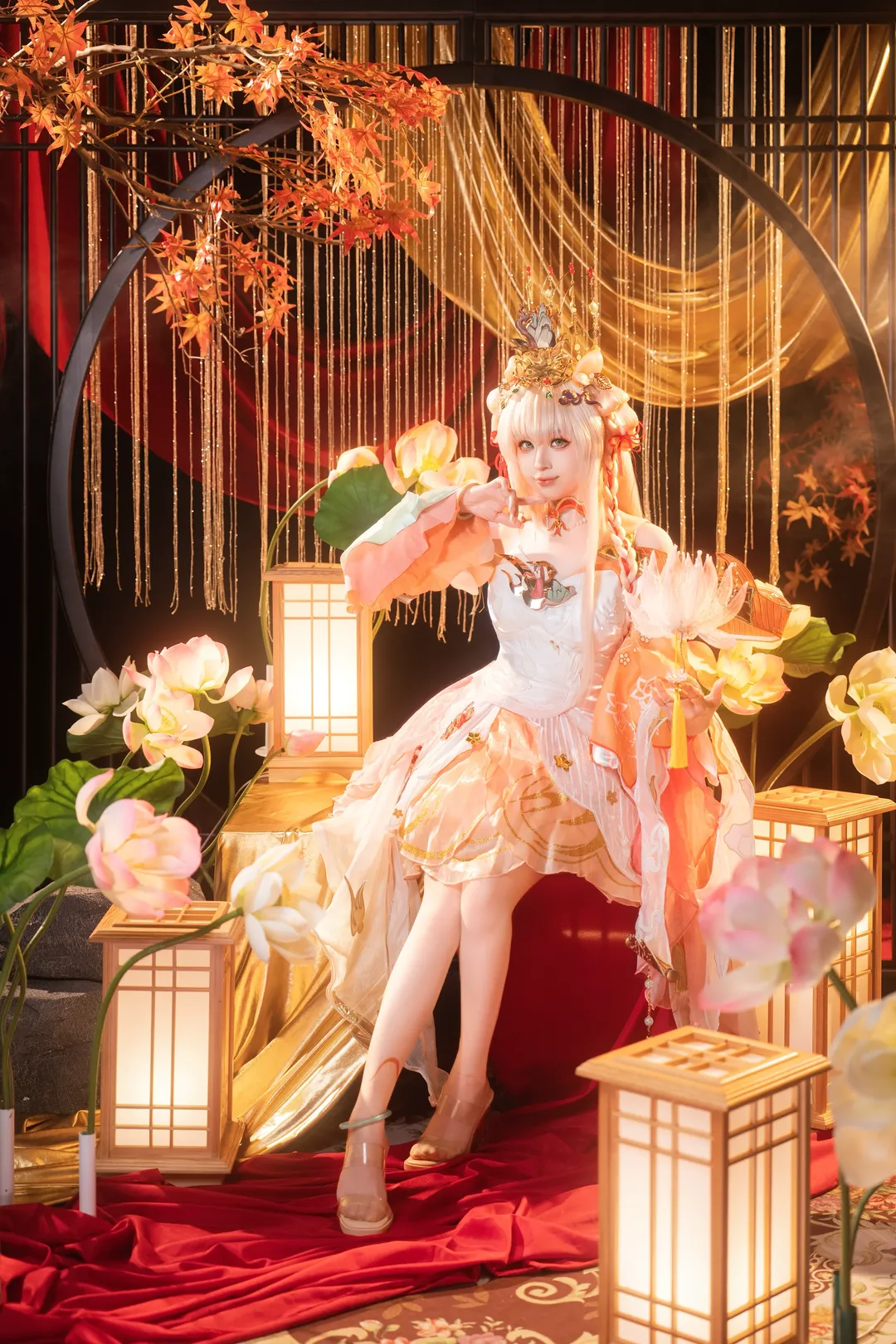 王者荣耀, 古风cosplay, 西施cos, cosplay摄影, 国风美学 - 第1张