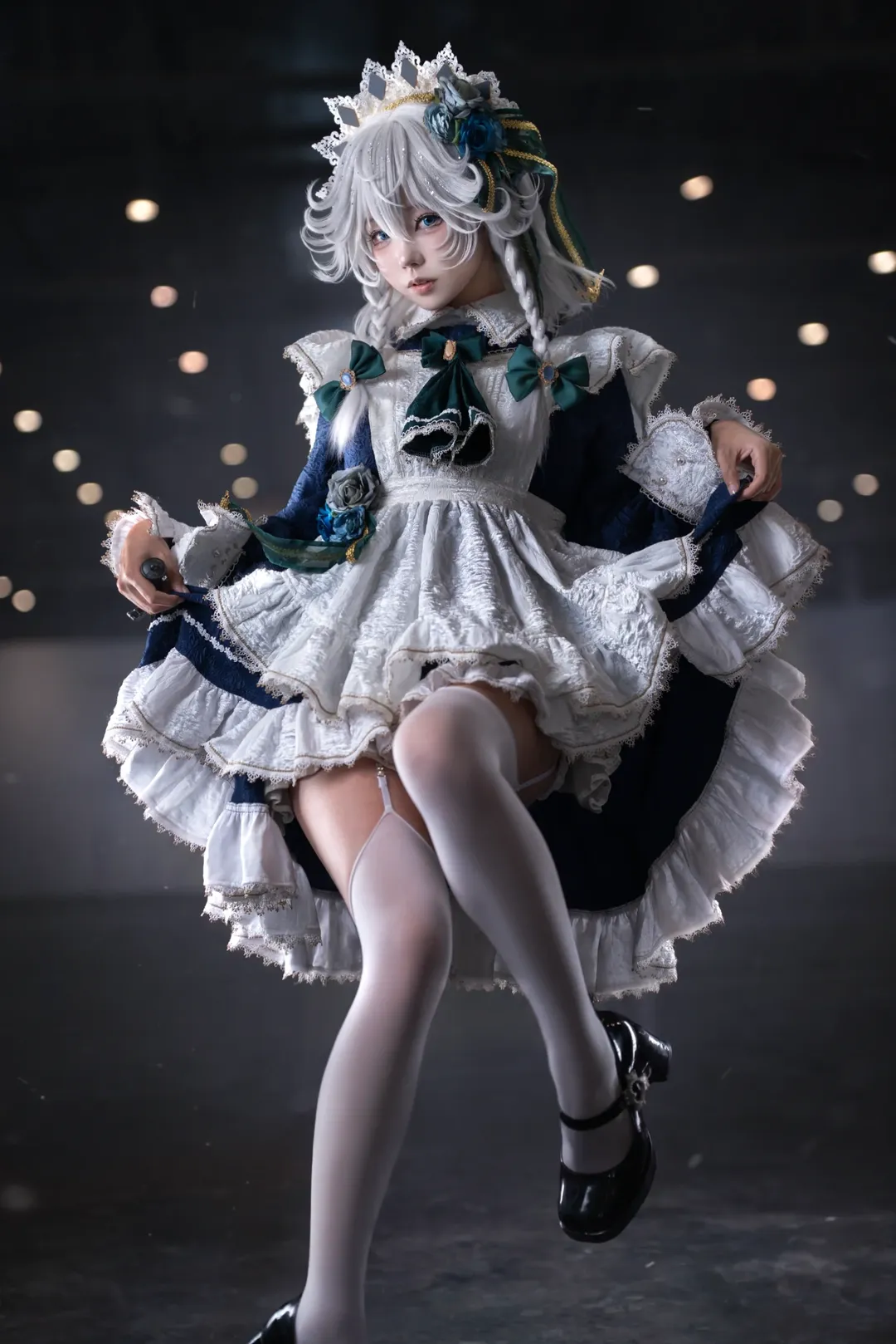 东方Project, 女仆装, 十六夜咲夜cos, 二次元角色, cosplay摄影 - 第1张