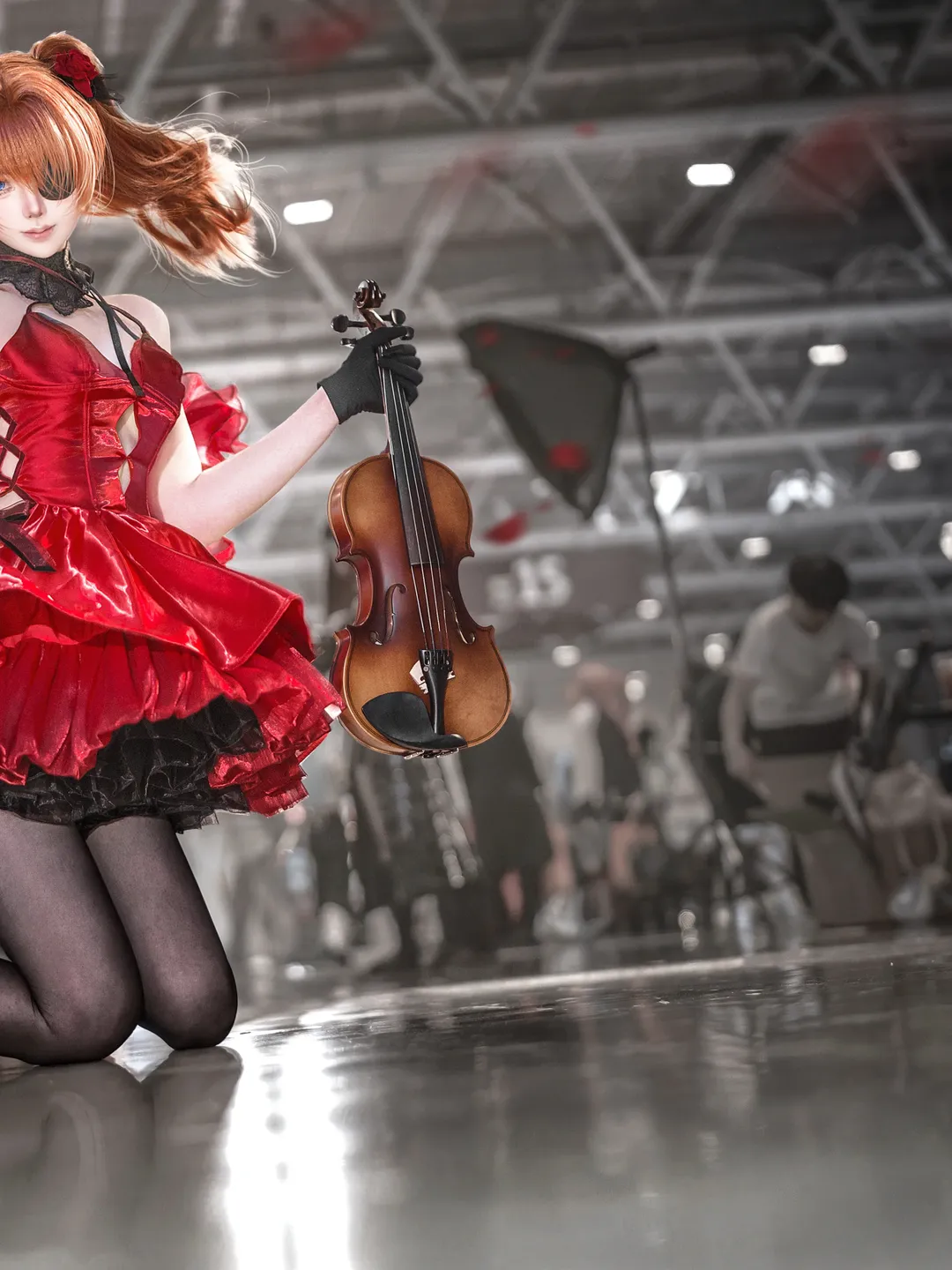 漫展返图, 二次元cos, 明日香cos, 新世纪福音战士, cosplay摄影 - 第2张
