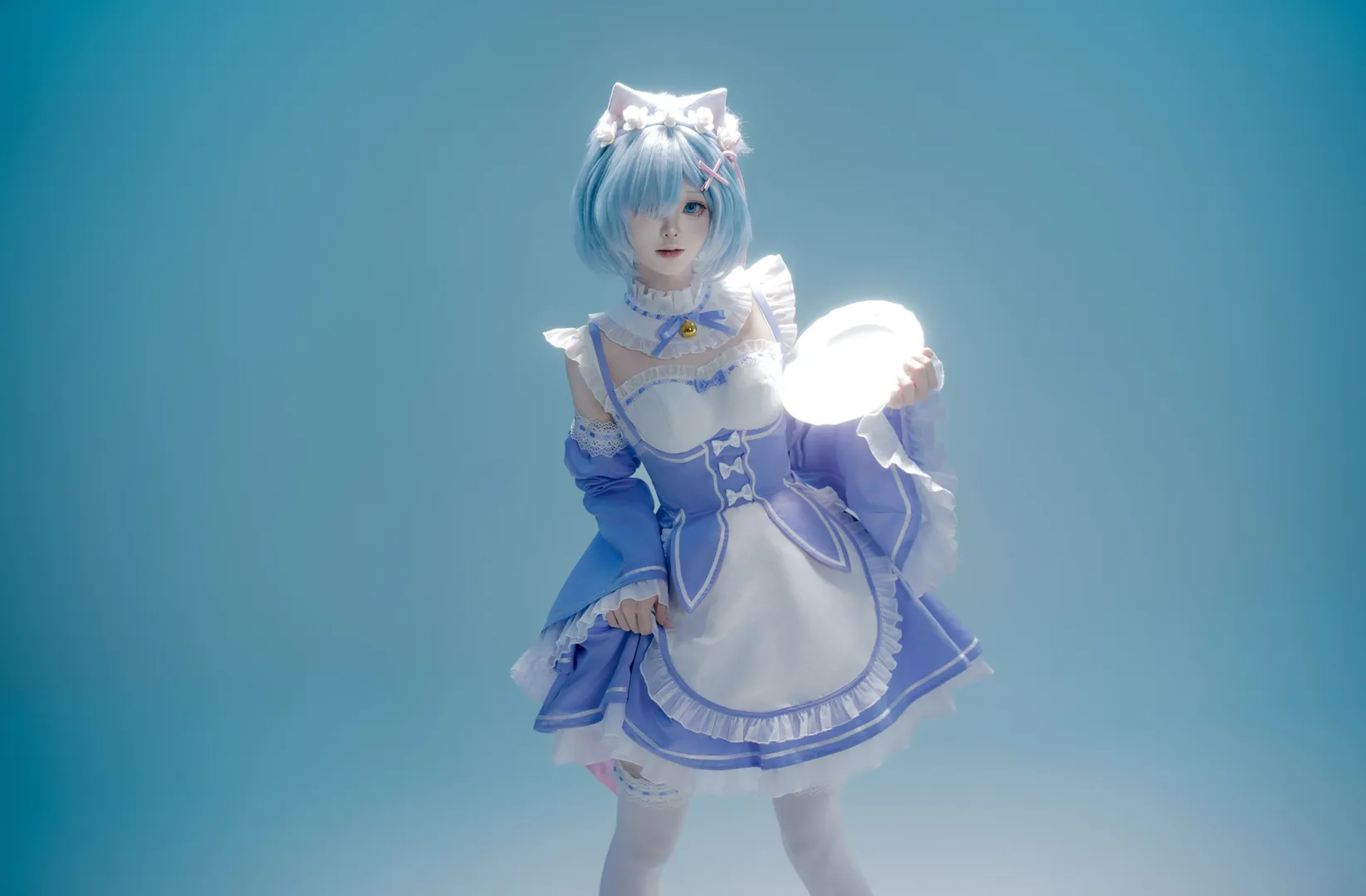 二次元摄影, 女仆装, 从零开始的异世界生活, 蕾姆cos, cosplay日常 - 第2张
