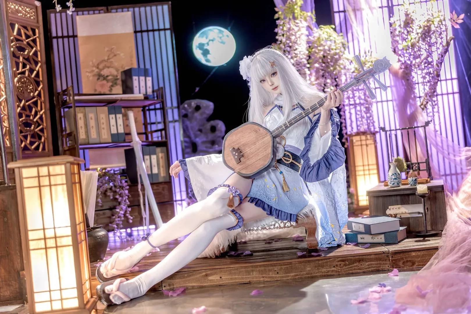 Cosplay, 和风, 樱花, 爱蜜莉雅cos, Re:Zero - 第2张