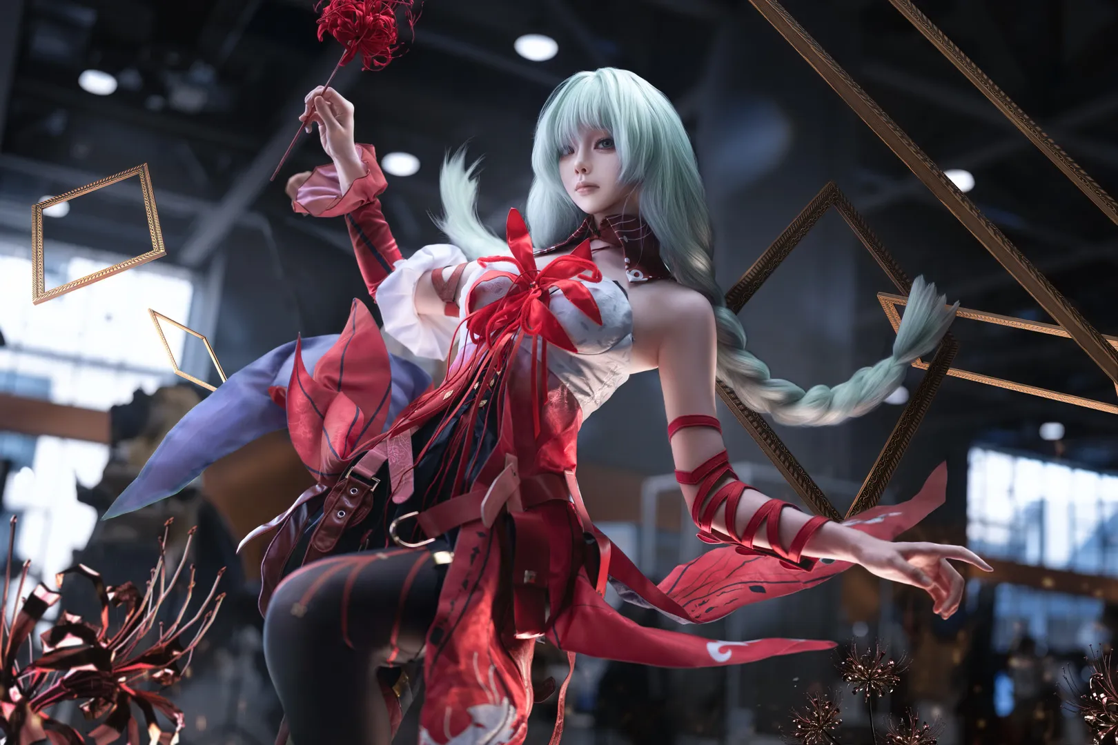 鸣潮, 弗洛洛cos, cosplay摄影, 鸣潮创作激励, 弗洛洛