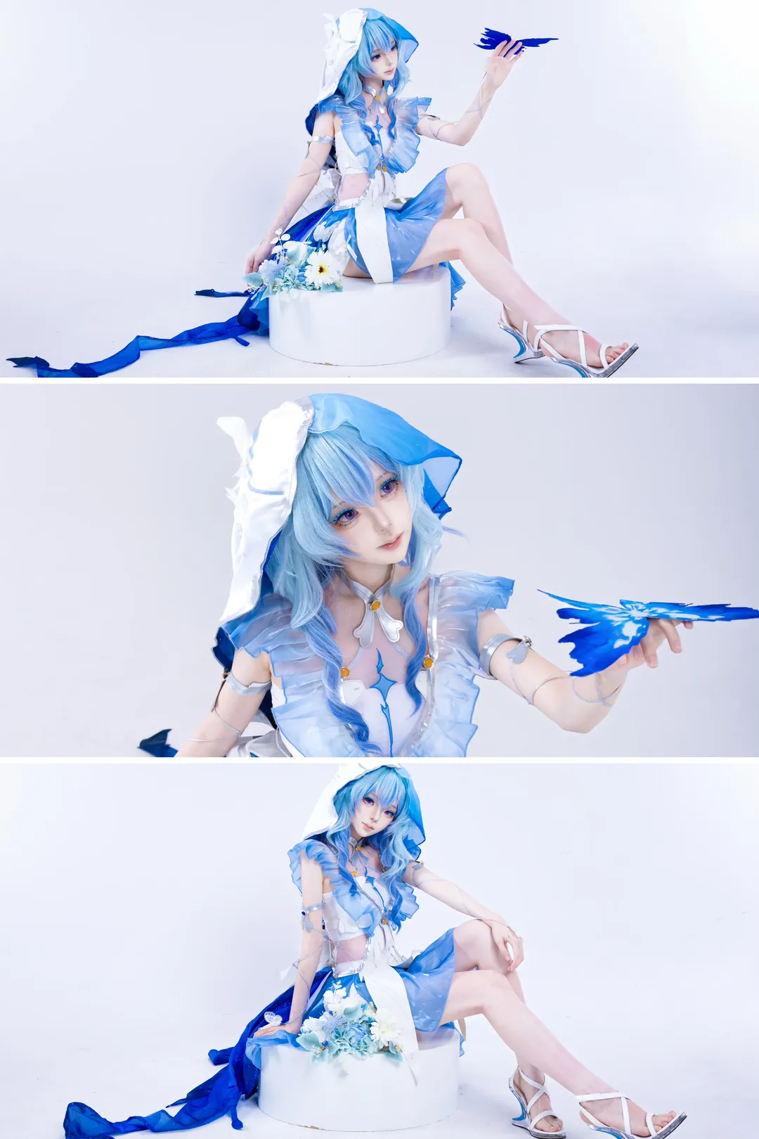角色扮演, 鸣潮, 守岸人cos, cosplay摄影, 蓝白色系 - 第1张