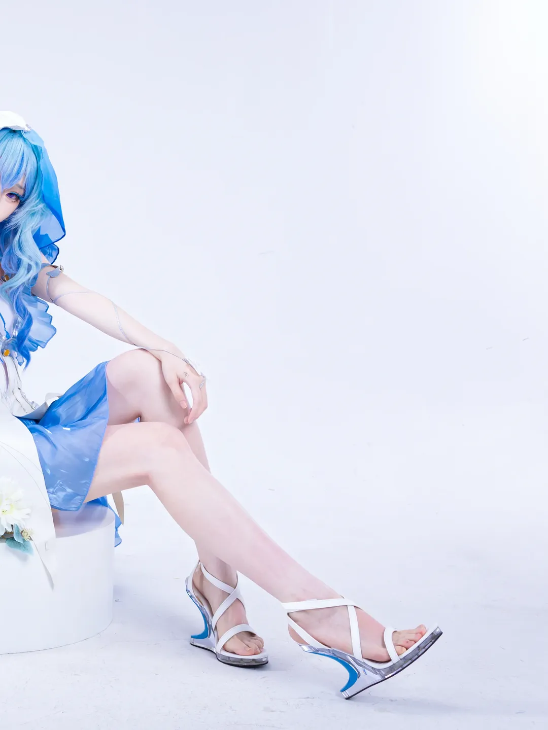 角色扮演, 鸣潮, 守岸人cos, cosplay摄影, 蓝白色系 - 第3张
