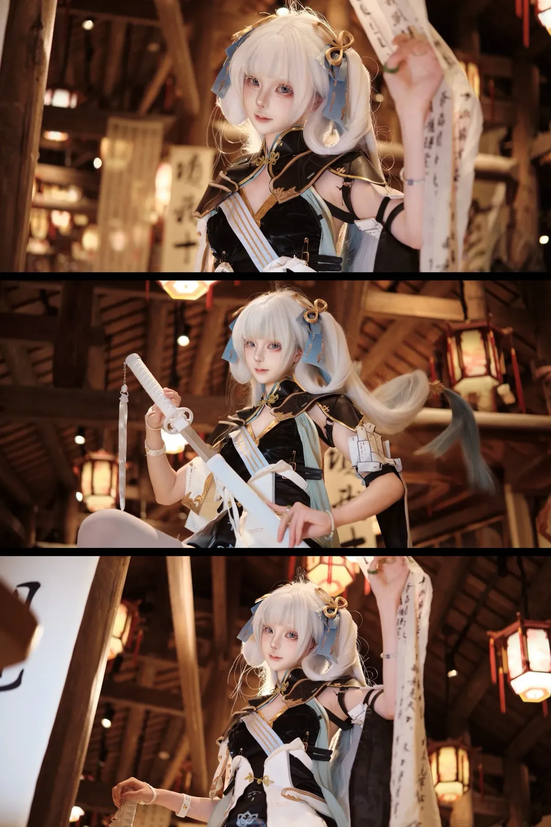 鸣潮, 今汐cos, cosplay摄影, 二次元还原, 古风少女 - 第1张