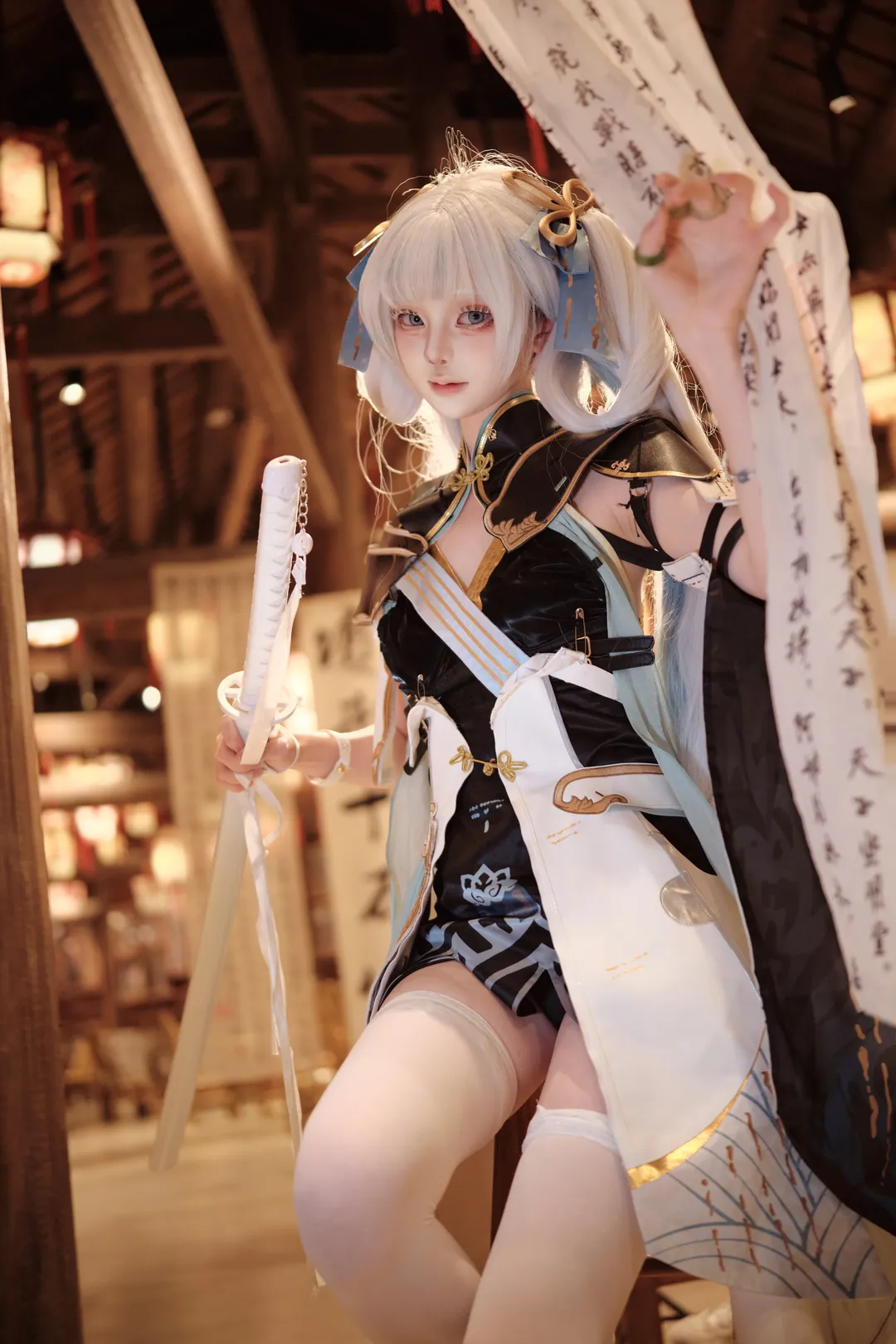 鸣潮, Cosplay, 角色还原, 动漫摄影, 今汐cos