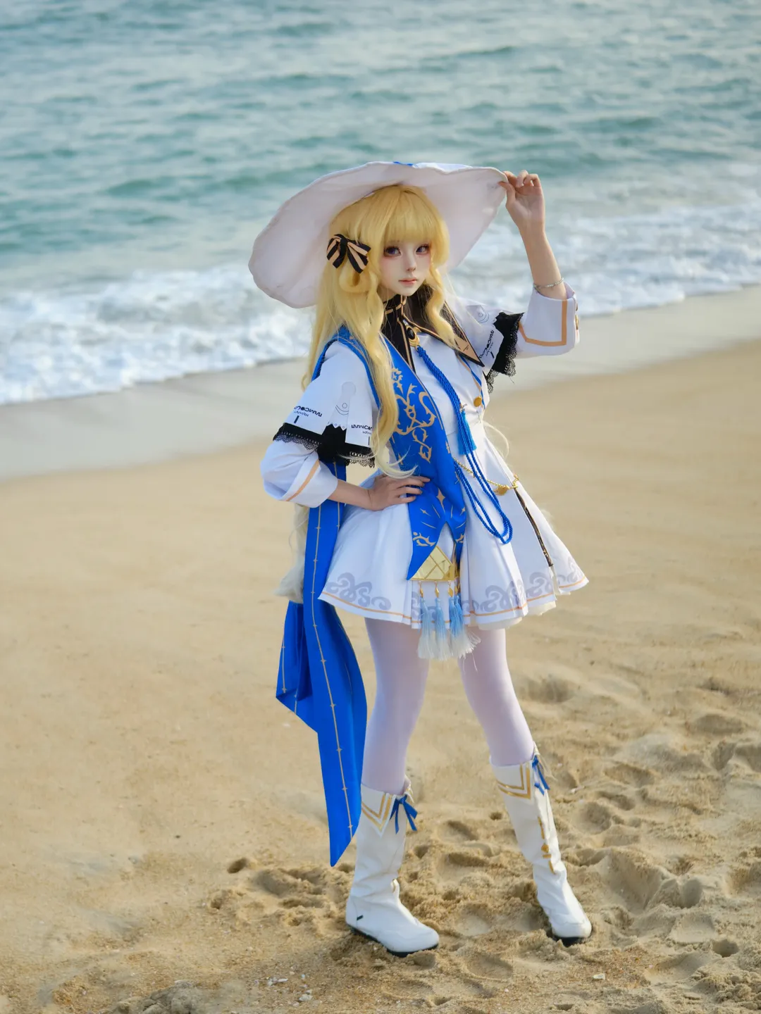菲比cos, 鳴潮, 海邊攝影, 創作激勵, 戶外CosPlay - 第2張