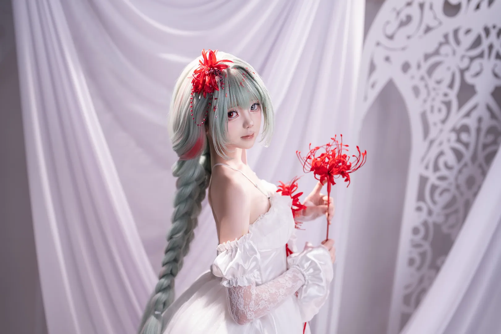 鳴潮, コスプレ, 美的, フローヴァ コスプレ, 芸術感 - 2枚目