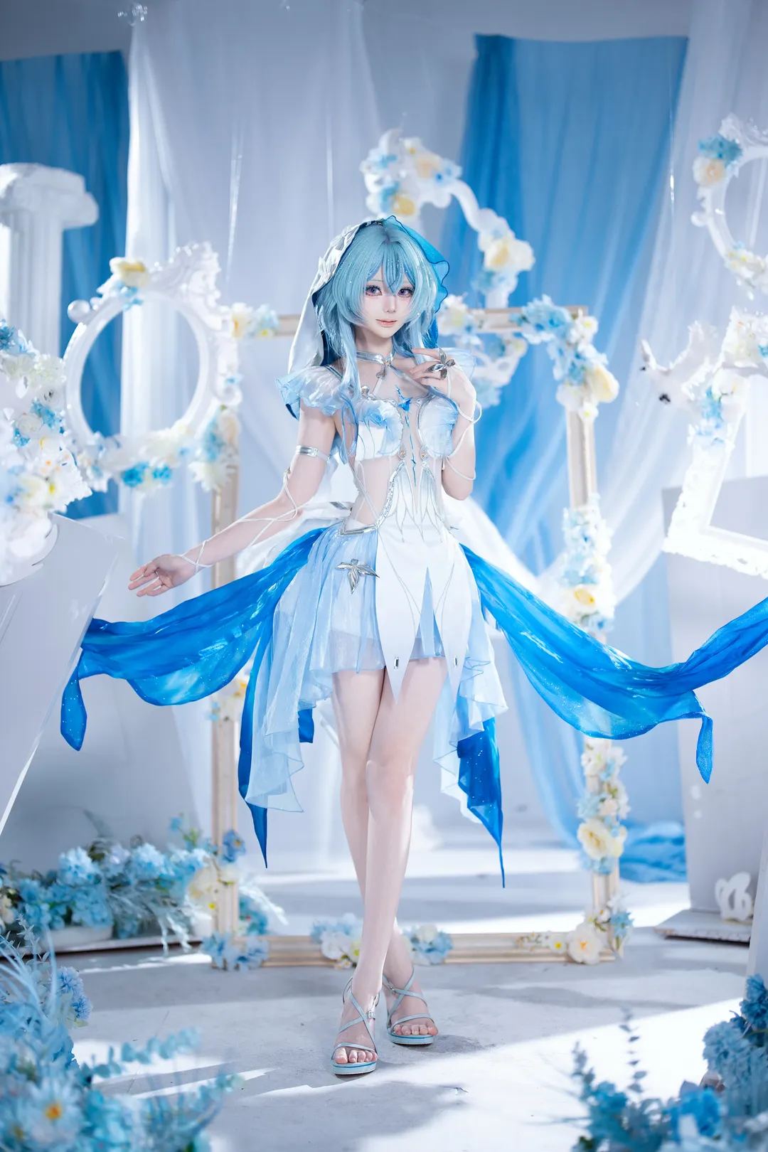 Wuthering Waves, cosplay, The Shorekeeper cosplay, Photography, Aesthetic