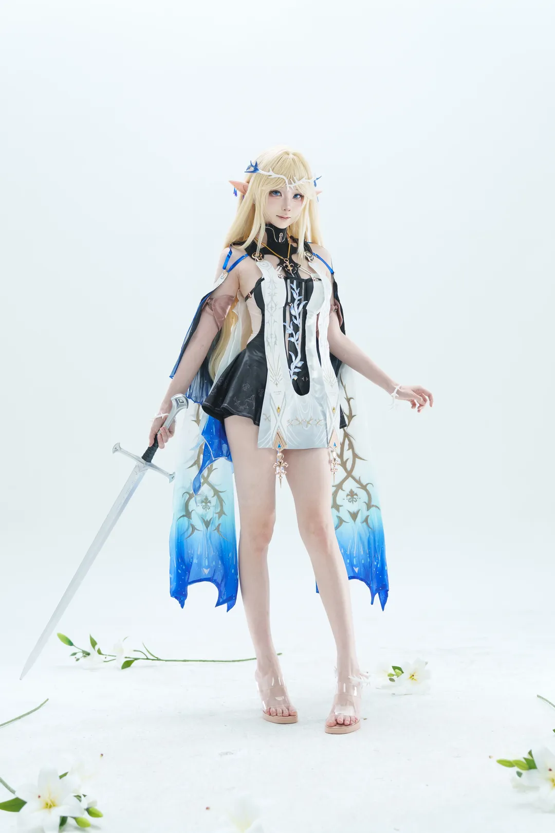 鸣潮, Cosplay, 角色还原, 卡提希娅cos, 视觉大片 - 第4张