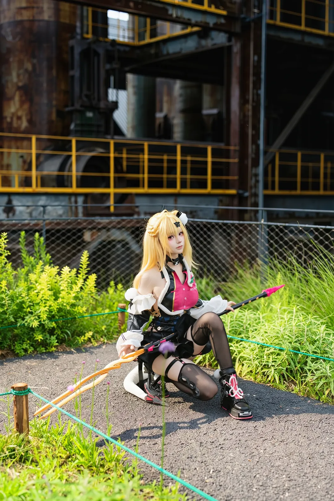 绝区零, 希希芙cos, cosplay摄影, 工业风外景, 废土风格 - 第4张