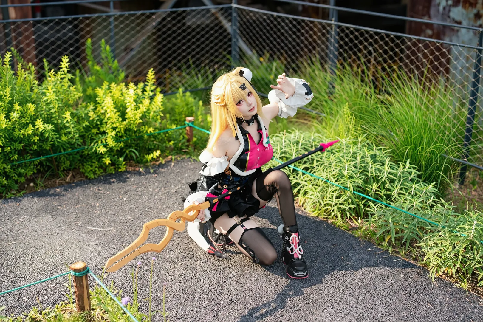 绝区零, 希希芙cos, cosplay摄影, 工业风外景, 废土风格 - 第5张