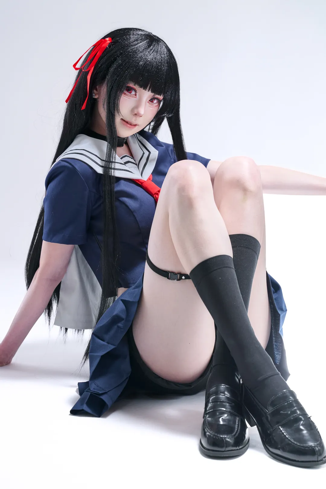 白棚拍摄, 唯美, 校园风, 穿搭, JK