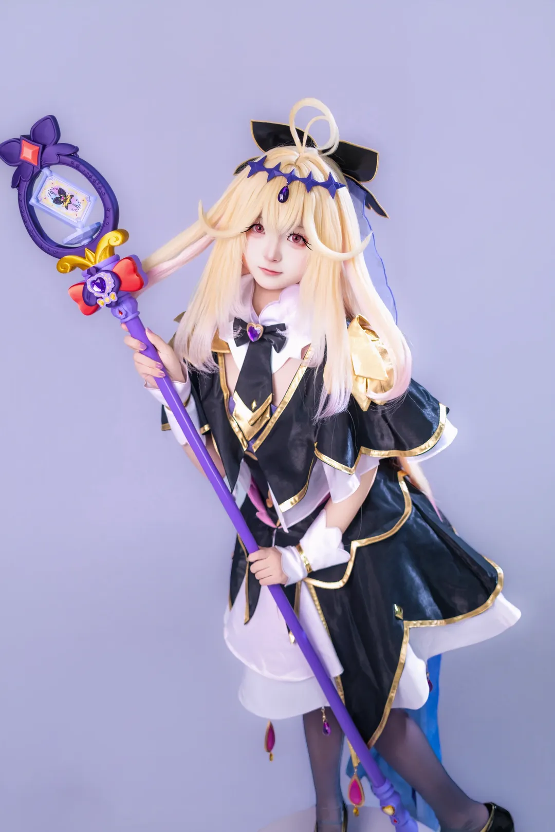 白棚拍摄, cosplay, 魔法少女, 森亚露露卡cos, 名侦探光之美少女