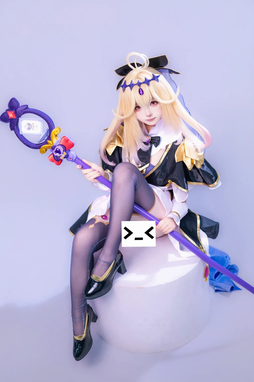 白棚拍摄, cosplay, 魔法少女, 森亚露露卡cos, 名侦探光之美少女 - 第3张