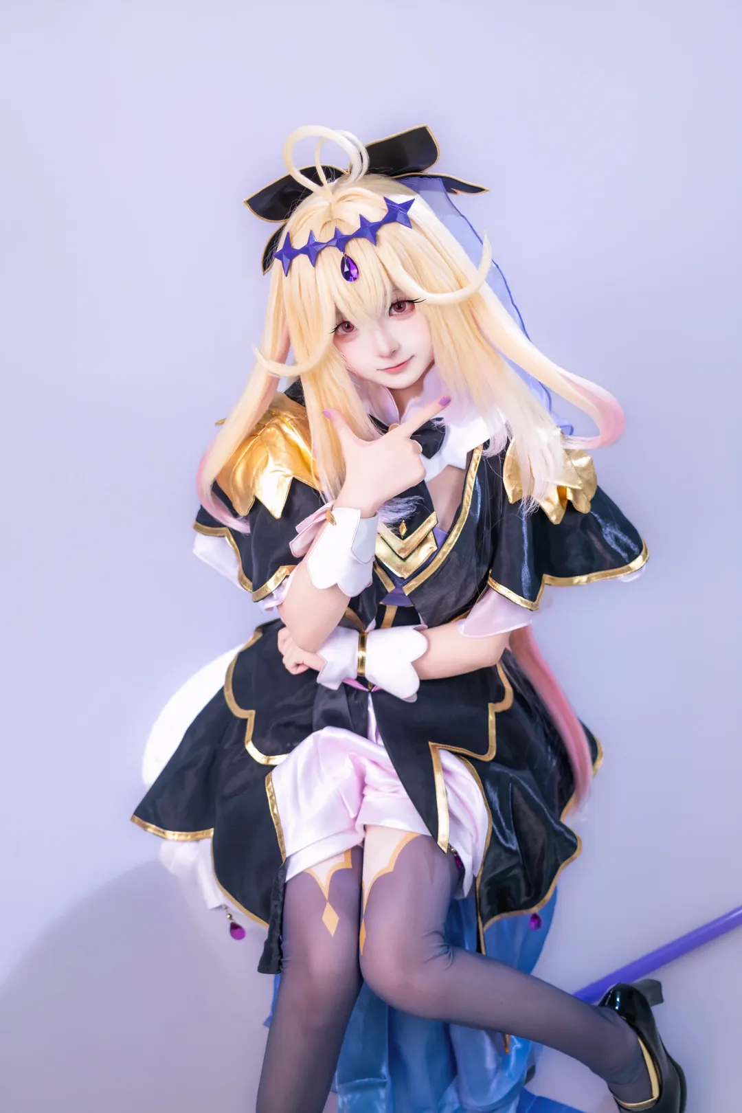 白棚拍摄, cosplay, 魔法少女, 森亚露露卡cos, 名侦探光之美少女 - 第5张