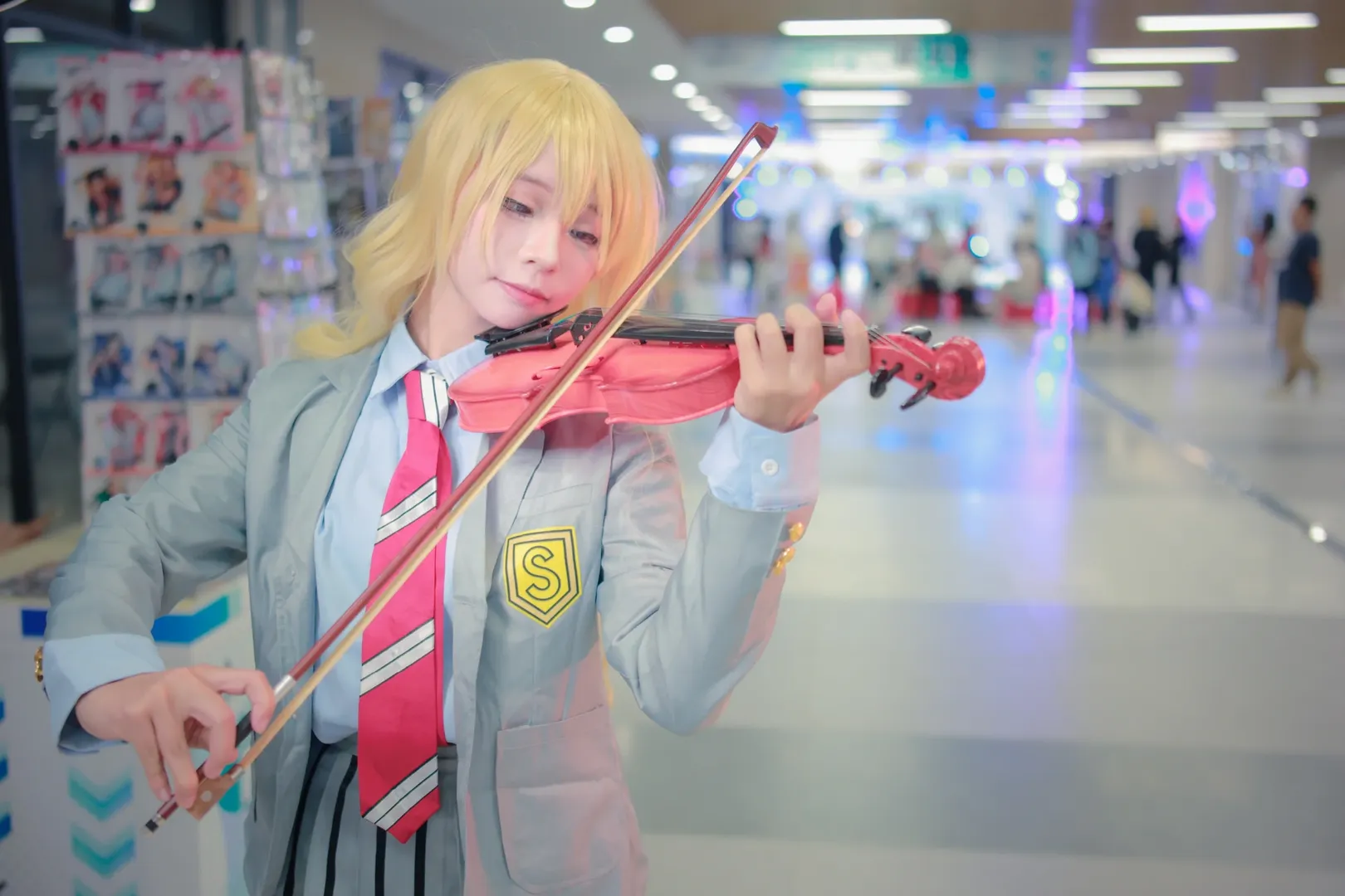 cosplay, 二次元摄影, 漫展现场, 宫园薰cos, 四月是你的谎言 - 第2张