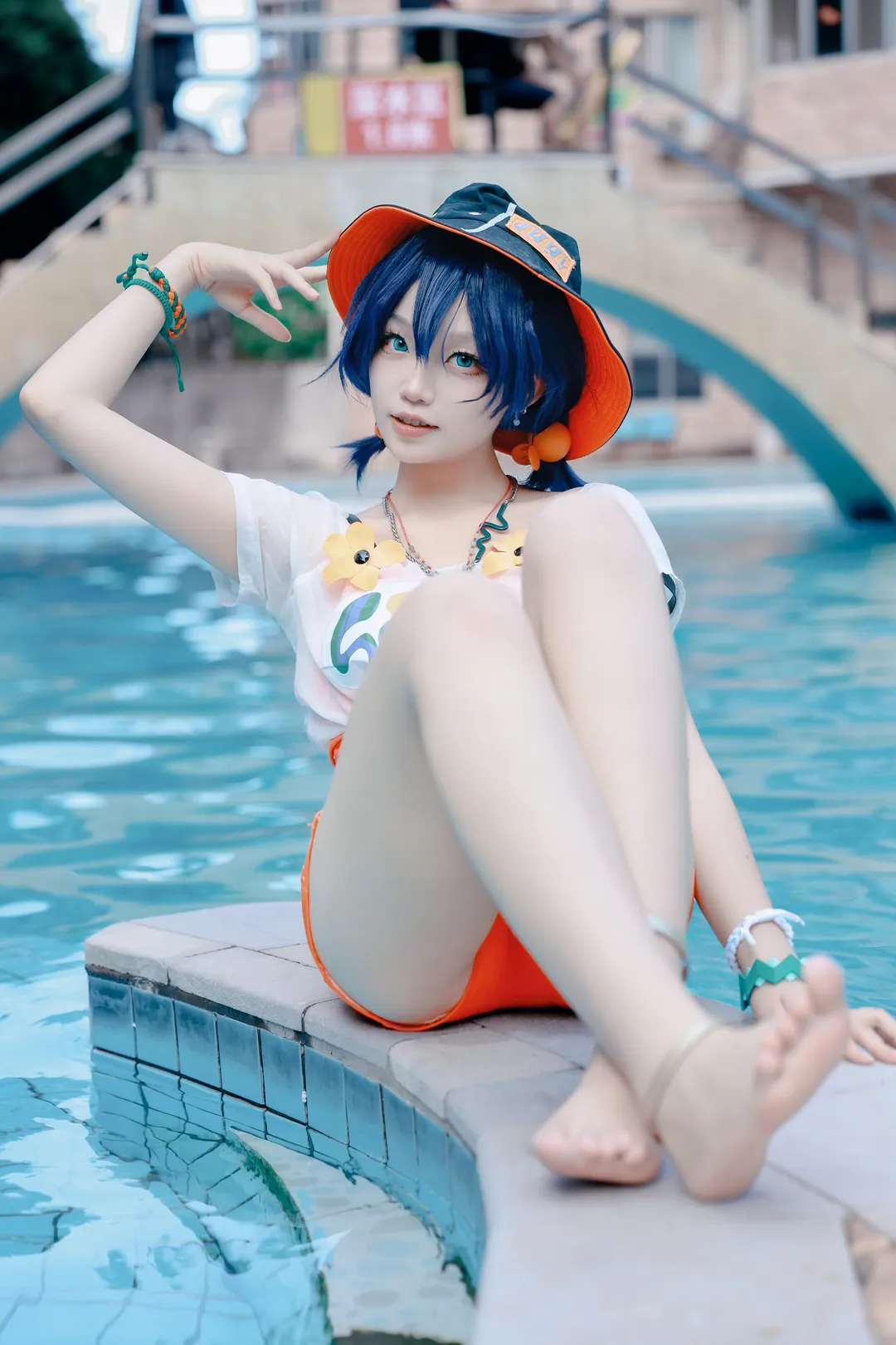 绝区零, cosplay, 二次元摄影, 泳装cos, 玲cos - 第2张