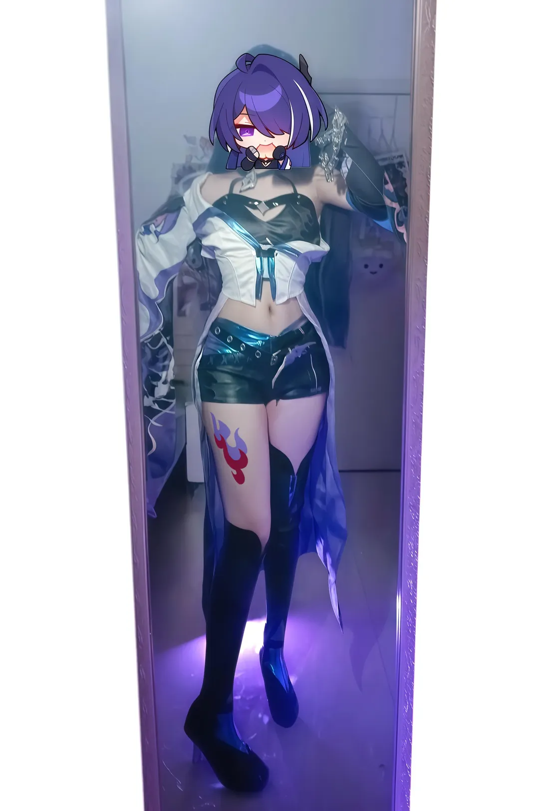 二次元, cosplay, 崩坏星穹铁道, 黄泉cos, 试衣