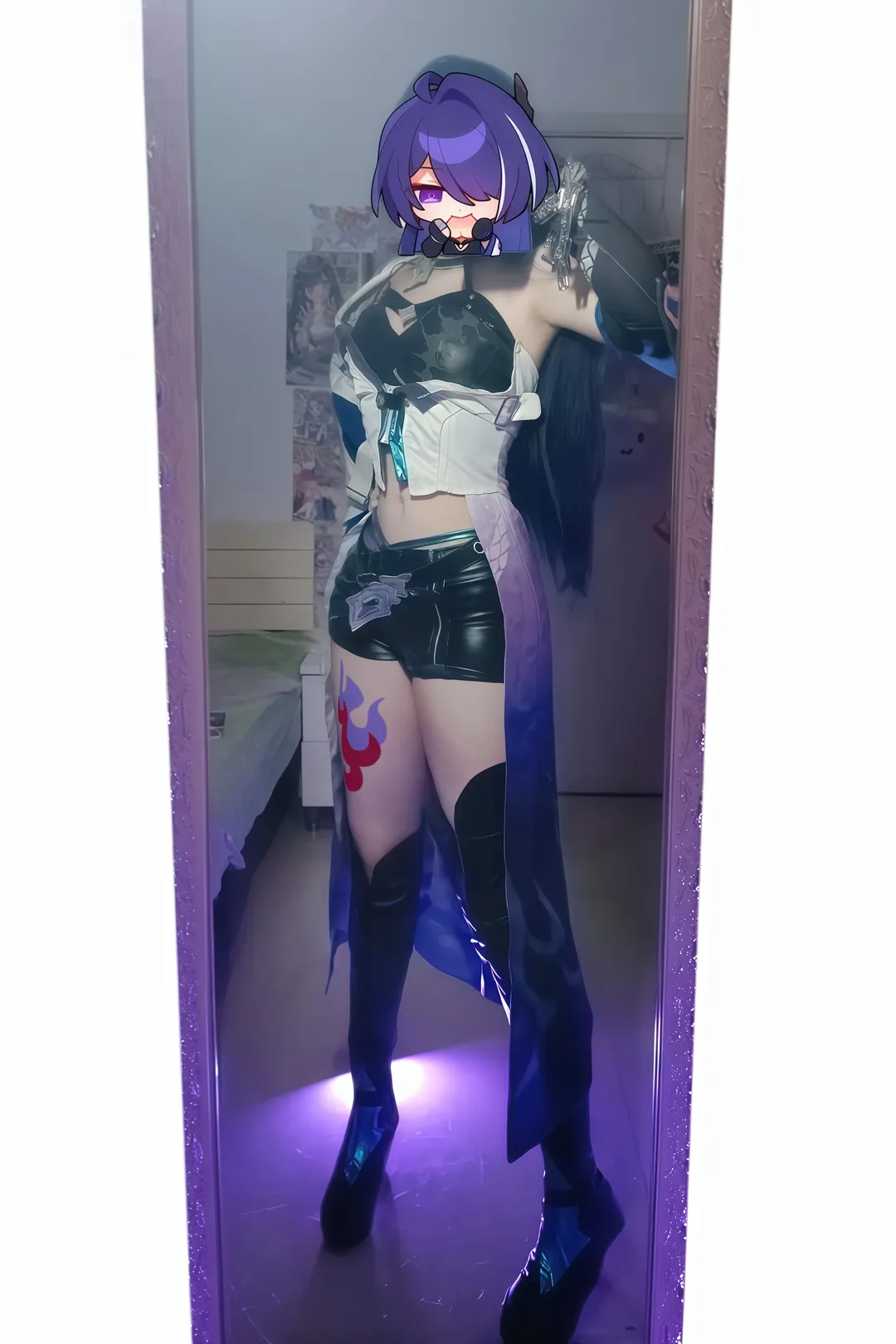 二次元, cosplay, 崩坏星穹铁道, 黄泉cos, 试衣 - 第2张