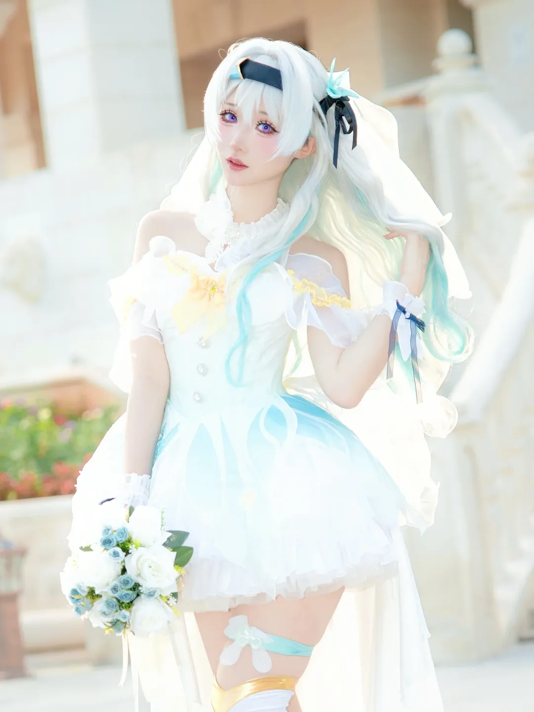 ロールプレイ, 二次元撮影, 崩壊：スターレイル, ホタル コスプレ, コスプレ撮影