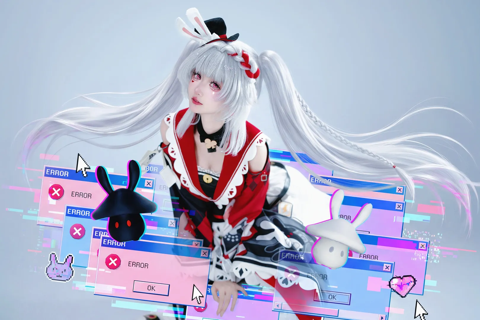 Honkai: Star Rail, Sparkle cosplay, Planarcadia, Cosplay photography, Cyber Glitch Style