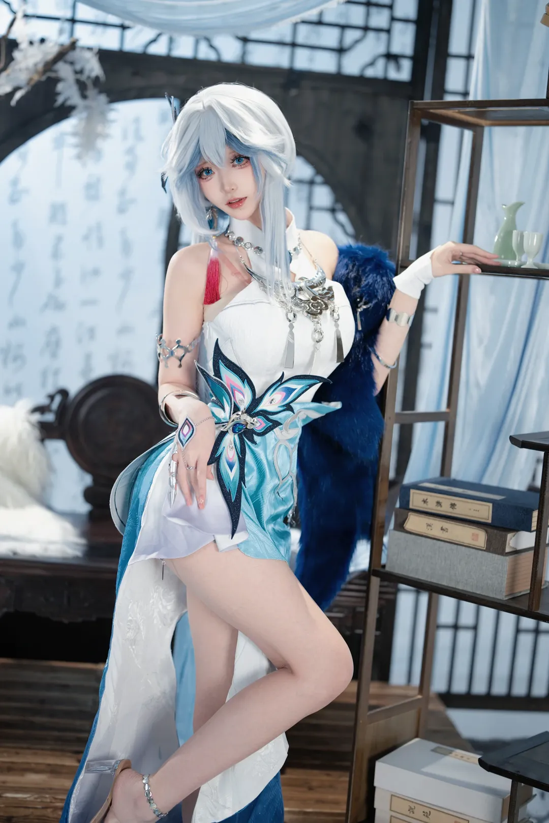 Cosplay, Honkai: Star Rail, Yao Guang cosplay, Aesthetic outfit, New Year's Greetings