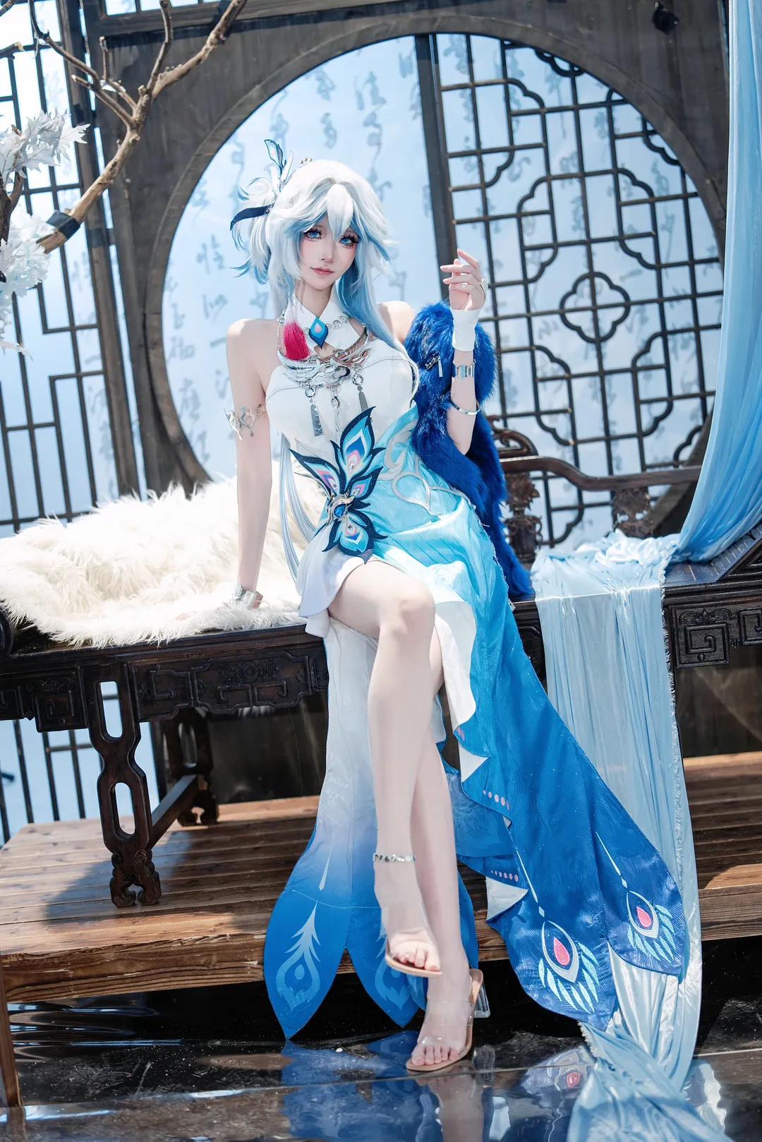 Character accuracy, High-quality cosplay, Honkai: Star Rail, Yao Guang cosplay, Chinese-style fantasy