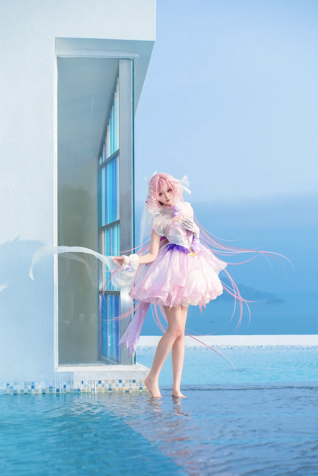 爱莉希雅cos, 崩坏3, 流光之诗, cosplay摄影, 同人