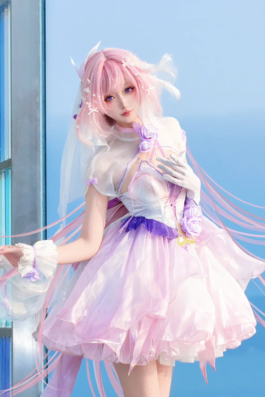爱莉希雅cos, 崩坏3, 流光之诗, cosplay摄影, 同人 - 第2张