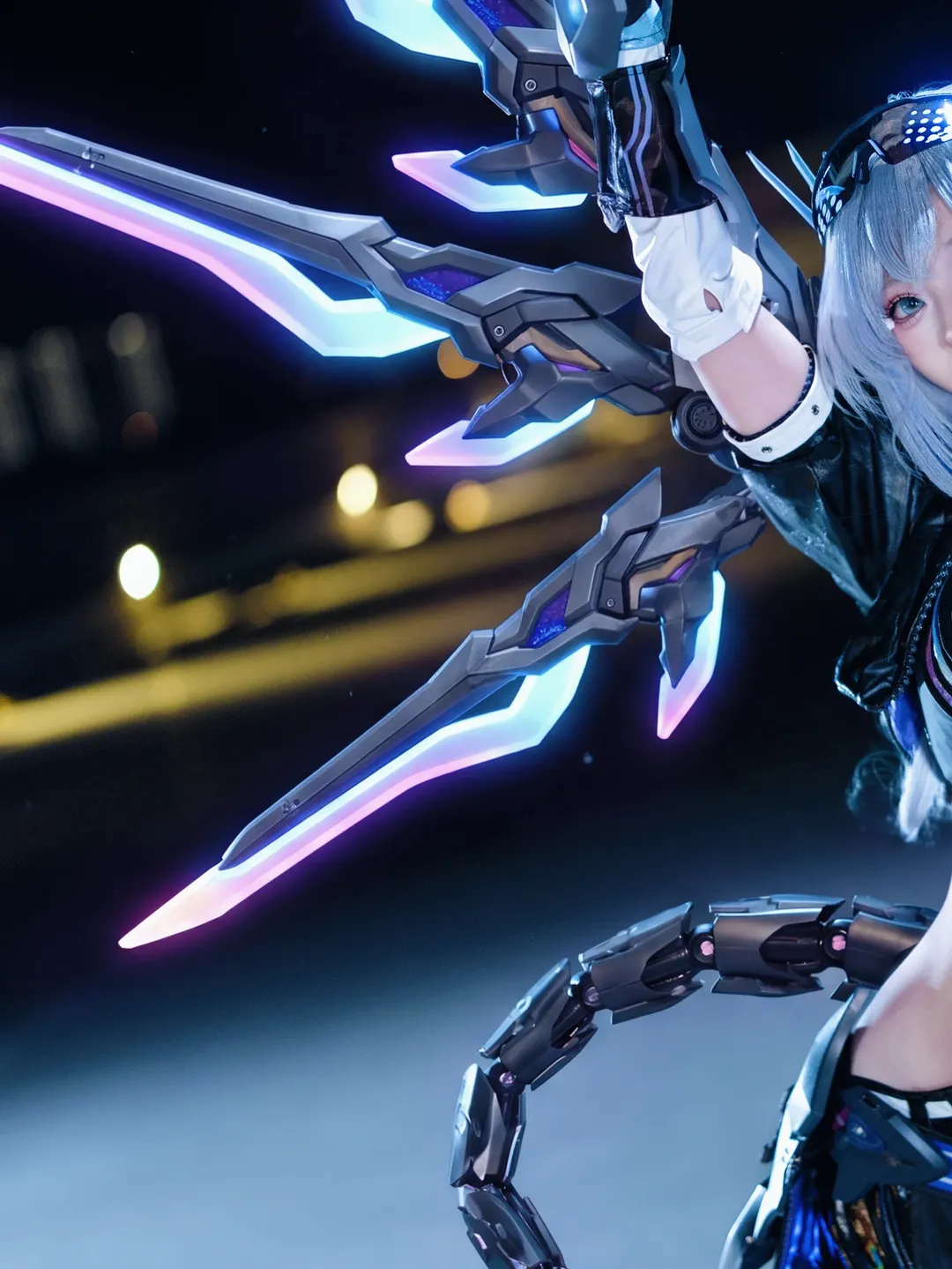崩壊：スターレイル, サイバーパンク, 銀狼 コスプレ, ギークスタイル, Lv.999 - 2枚目