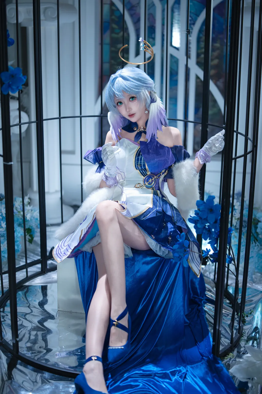 cosplay, 崩壞星穹鐵道, 知更鳥cos, 原皮還原, 忘川佈景 - 第5張
