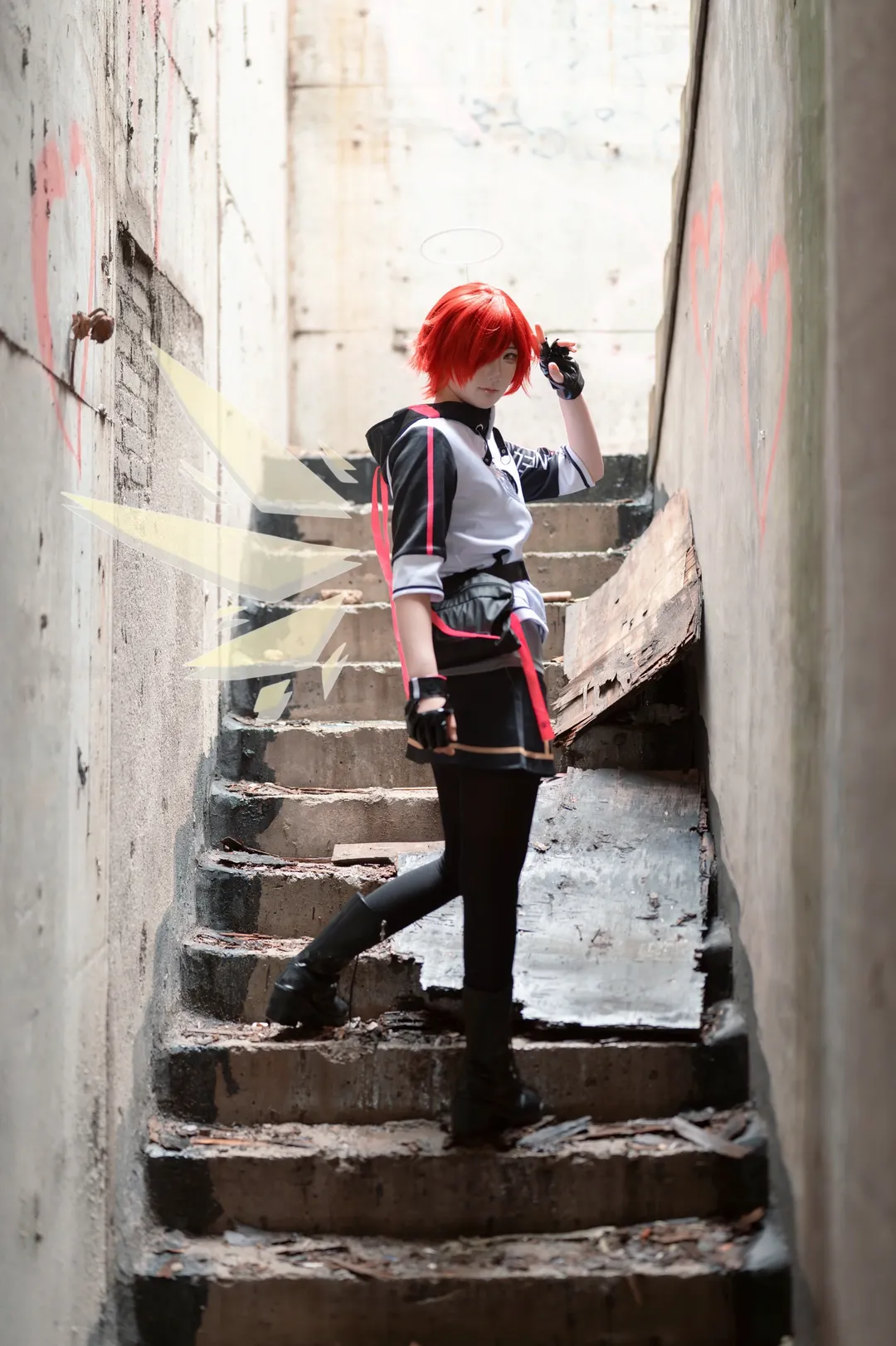 角色扮演, 明日方舟, 废土风, cosplay摄影, 能天使cos - 第2张