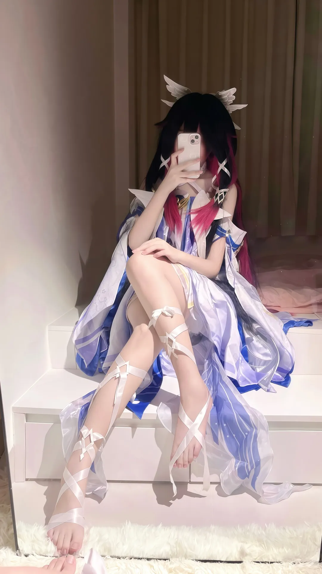 原神, 唯美摄影, 哥伦比娅cos, 少女感, 月亮主题 - 第2张
