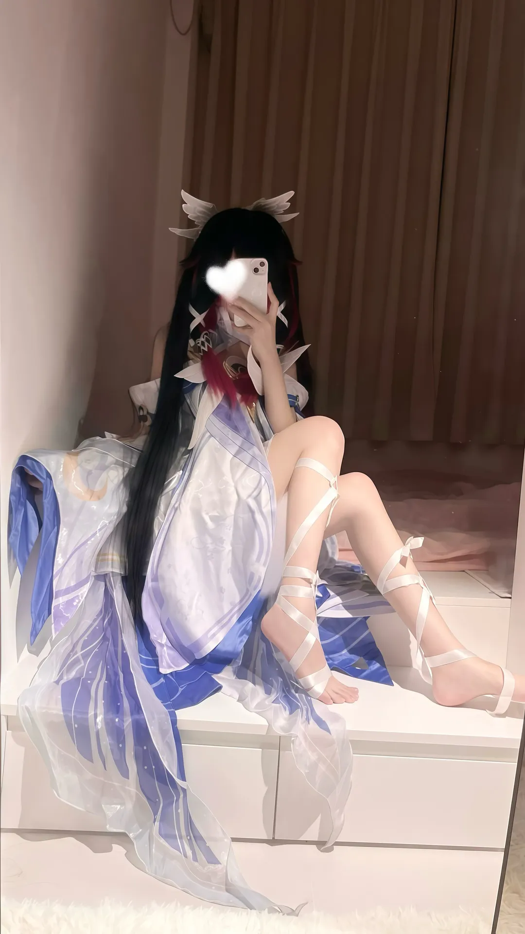 原神, 角色还原, 哥伦比娅cos, 氛围感摄影, 少女感