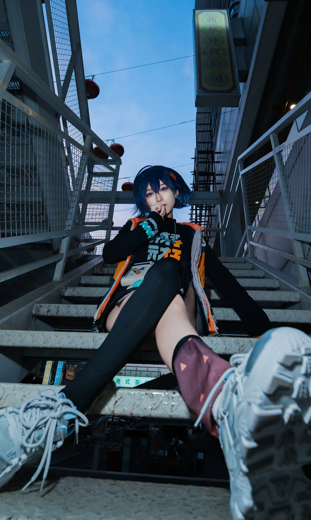 绝区零, 新艾利都, cosplay摄影, 铃cos, 街头机能风 - 第6张