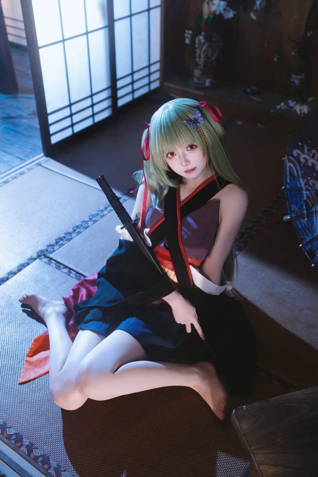 日式摄影, 二次元日常, 和风cosplay, 丛雨cos, 千恋万花 - 第2张