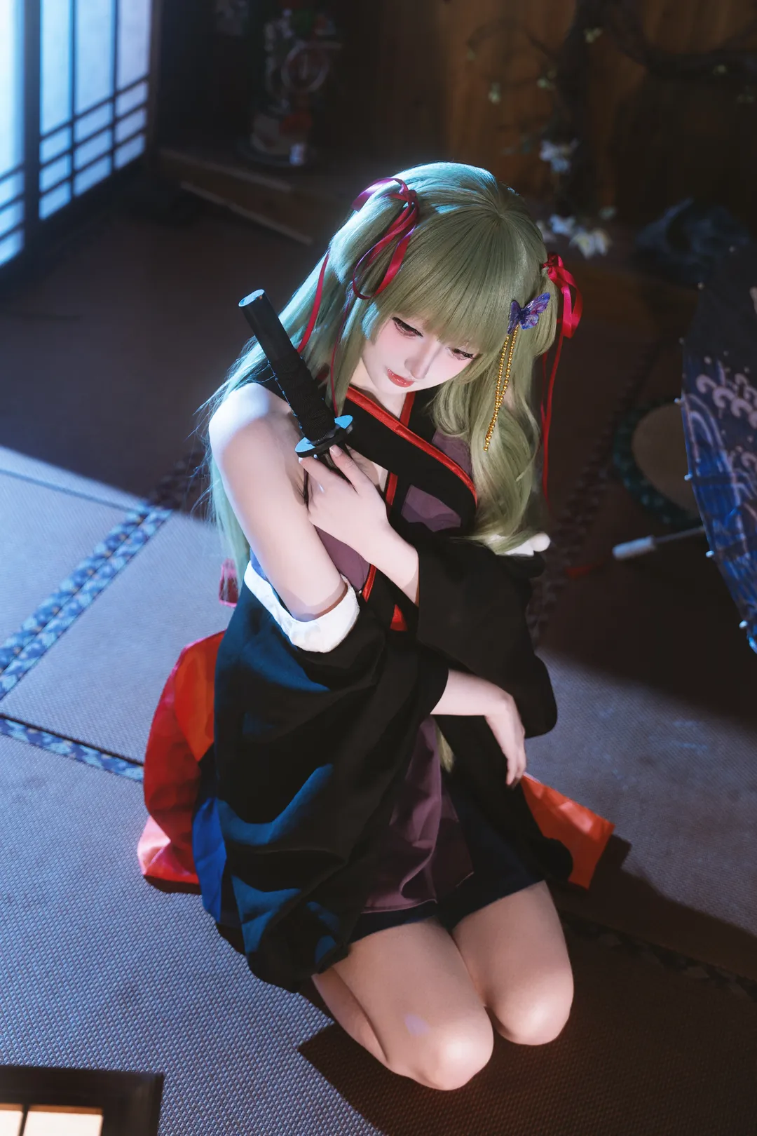 日式摄影, 二次元日常, 和风cosplay, 丛雨cos, 千恋万花 - 第3张